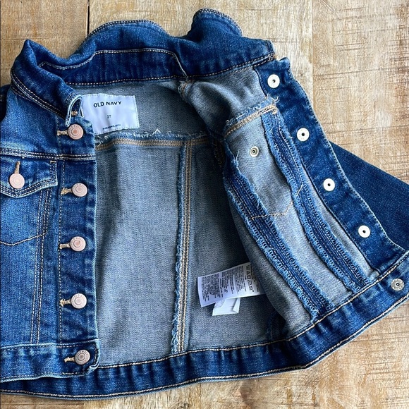 Old Navy Blue Denim Jacket 2t - Picture 2 of 5